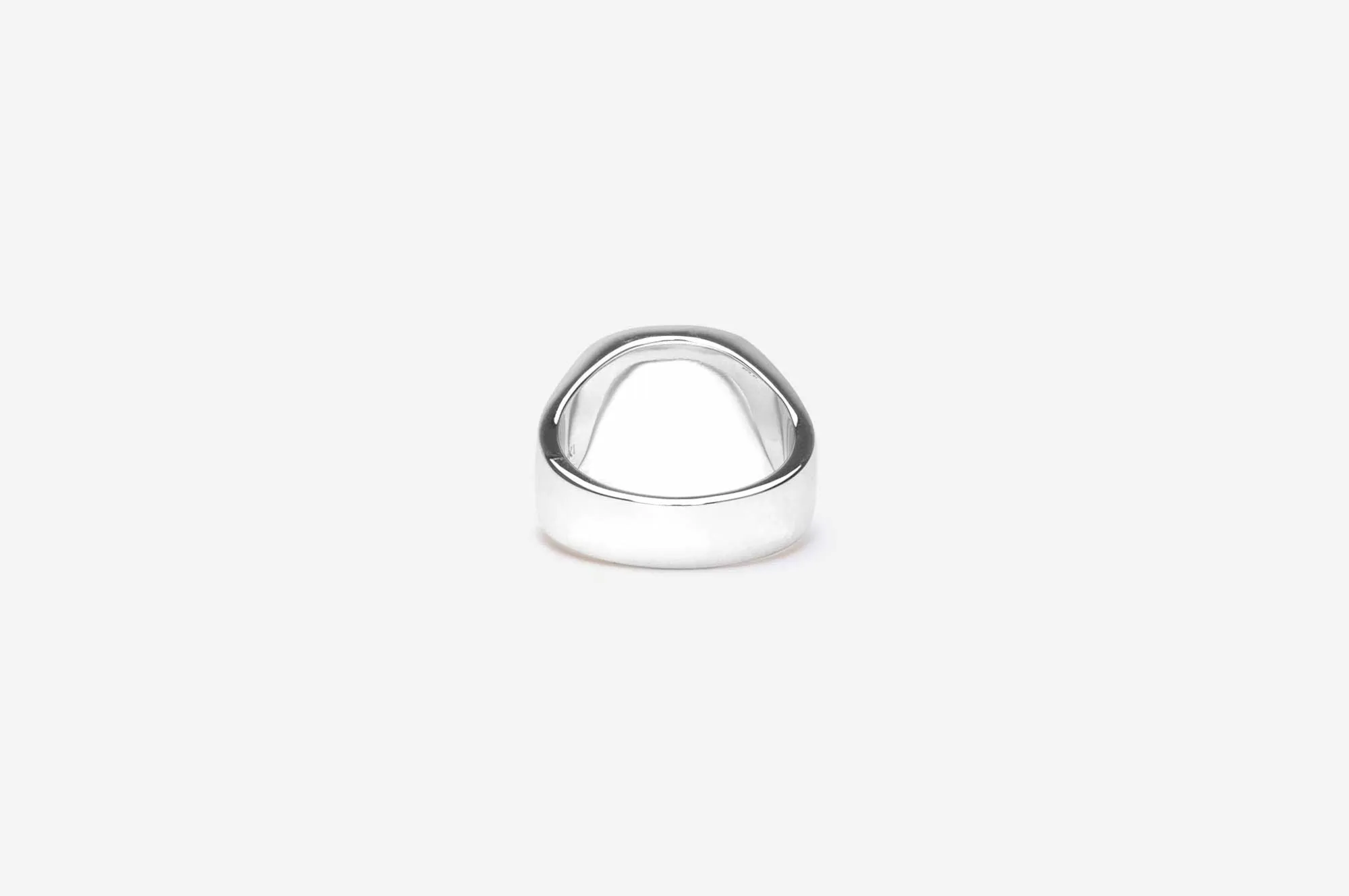 IX Cushion Signet Labradorite Ring