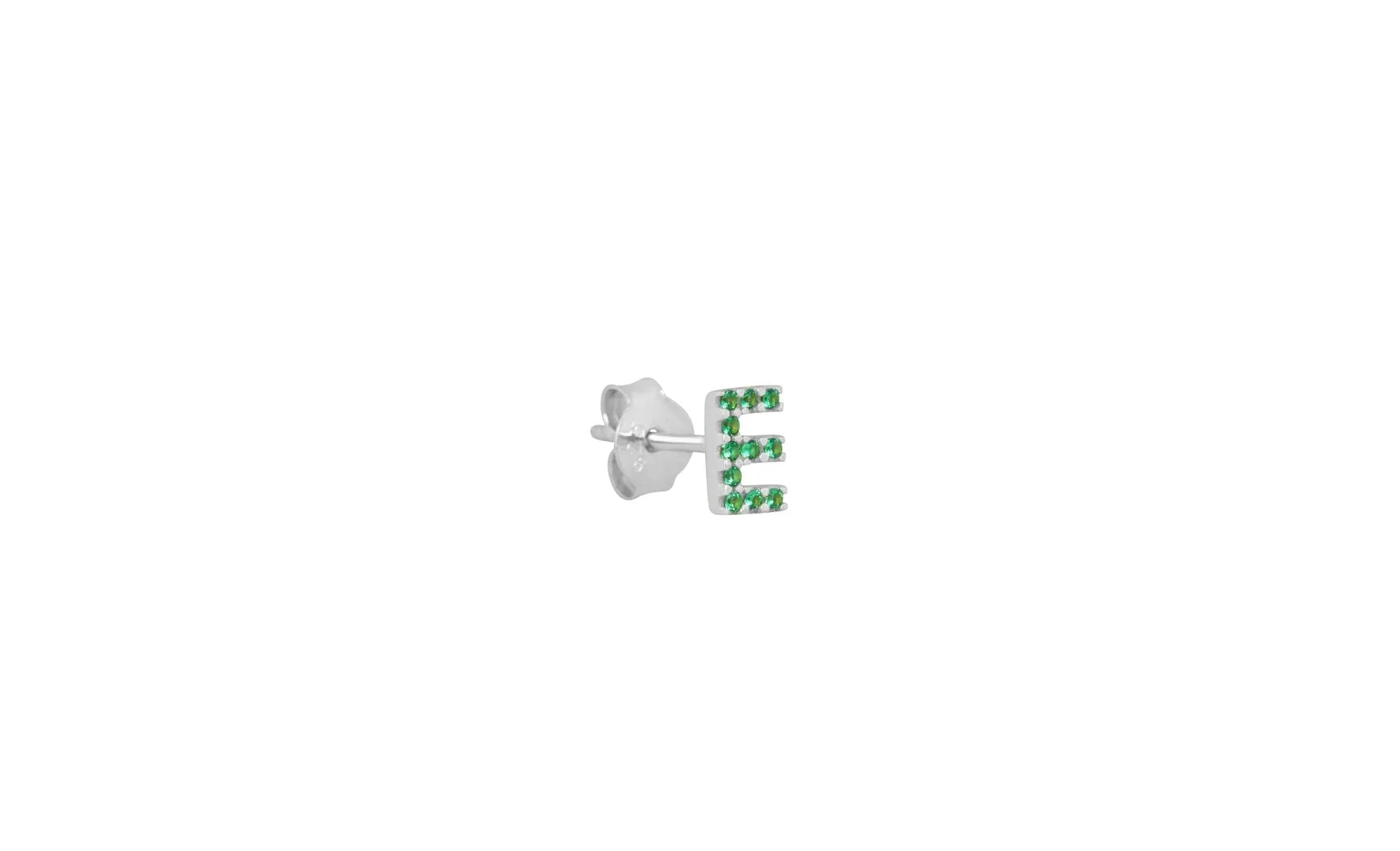 IX E Silver Stud w. Zirconia