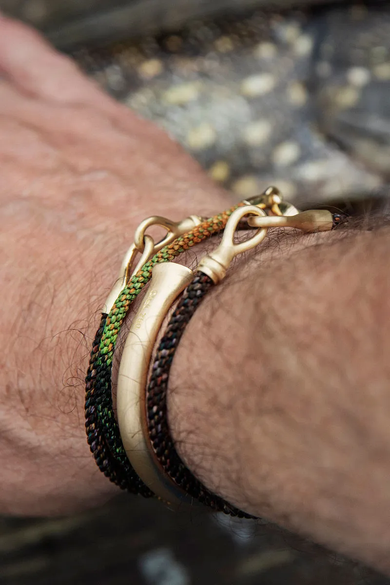 Julius men's 8 mm. 18K Gold Bangle