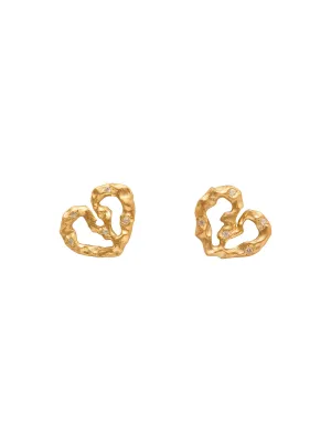Love me not 18K Gold Earrings