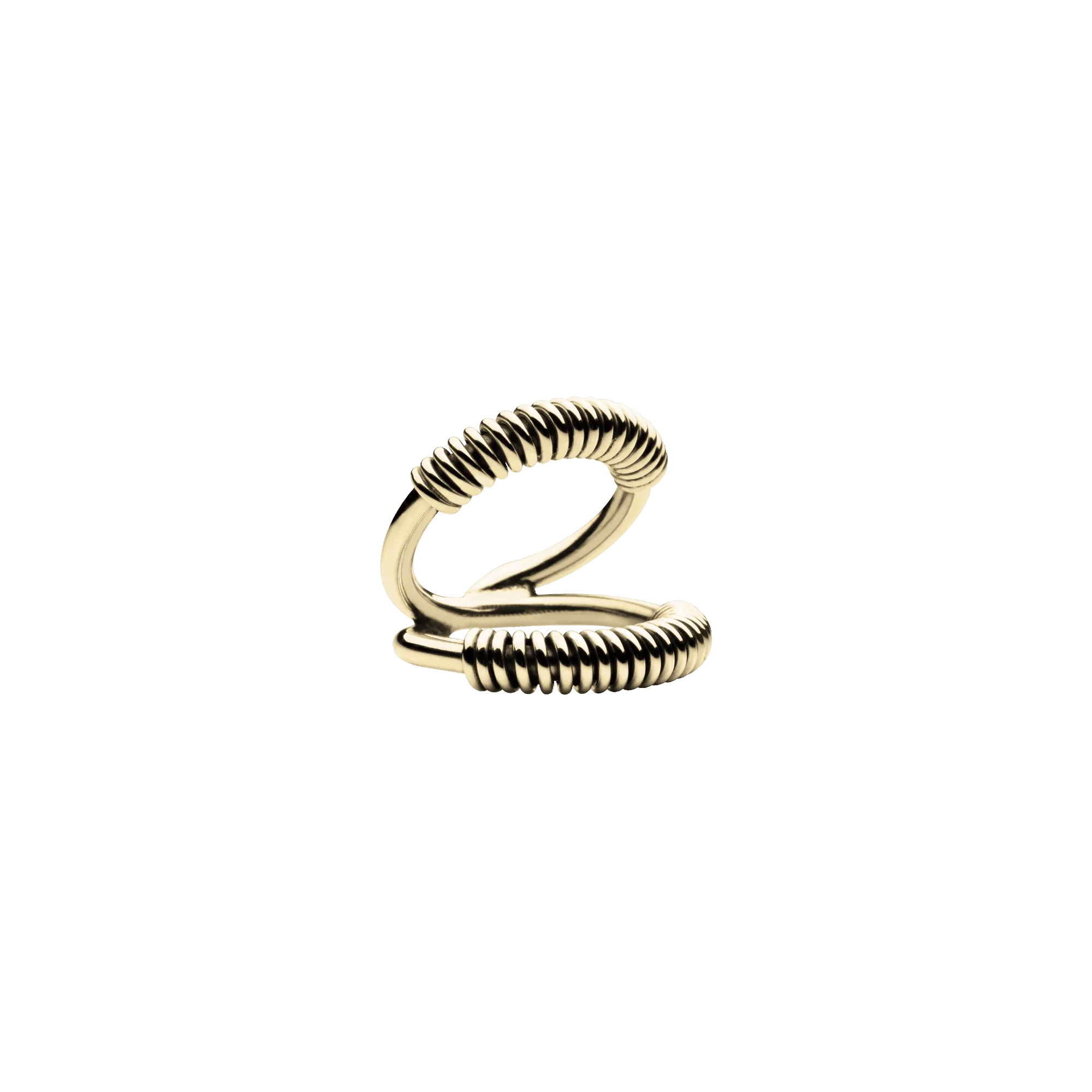Martini Viper Ring Gold Plated