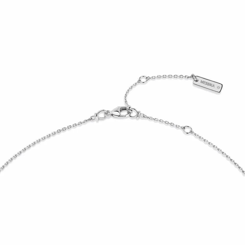 Messika My Twin 18ct White Gold 1.24ct Diamond Two Row Necklace