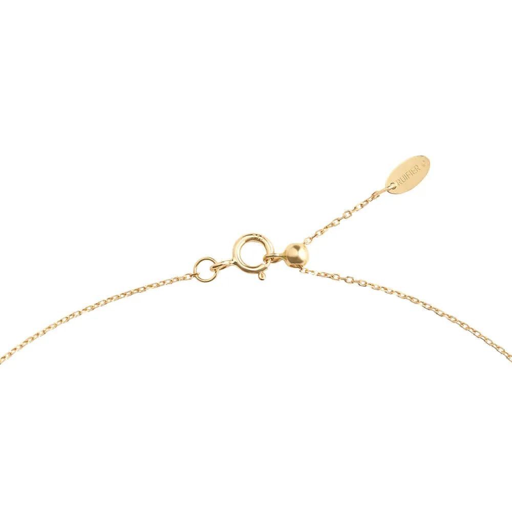 Modern Words Fine Happy 18K Gold Bracelet