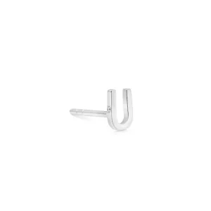My U 18K Whitegold Stud w. Diamond