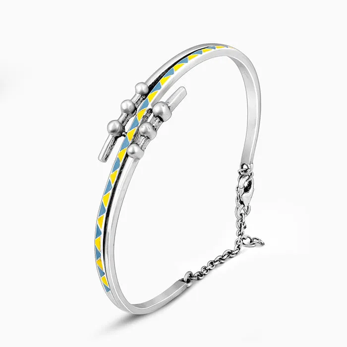 Oxidised Silver Vintage Bracelet Giva