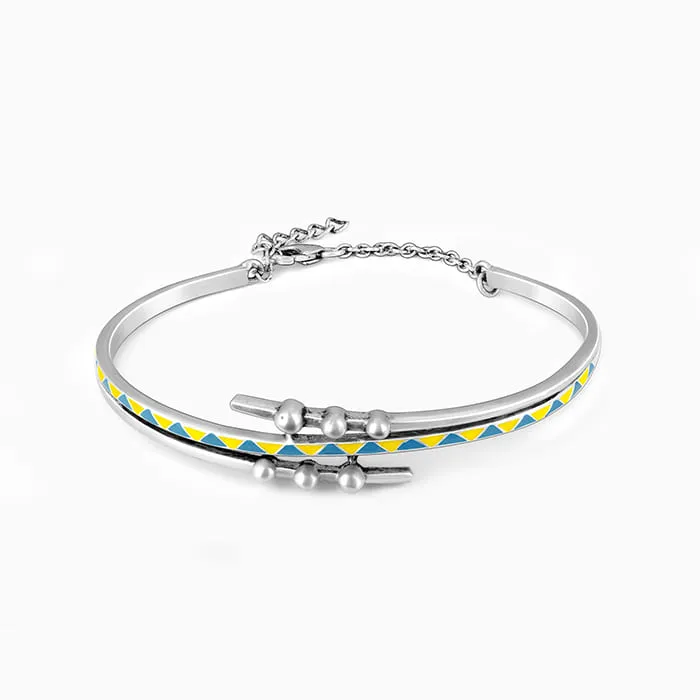 Oxidised Silver Vintage Bracelet Giva