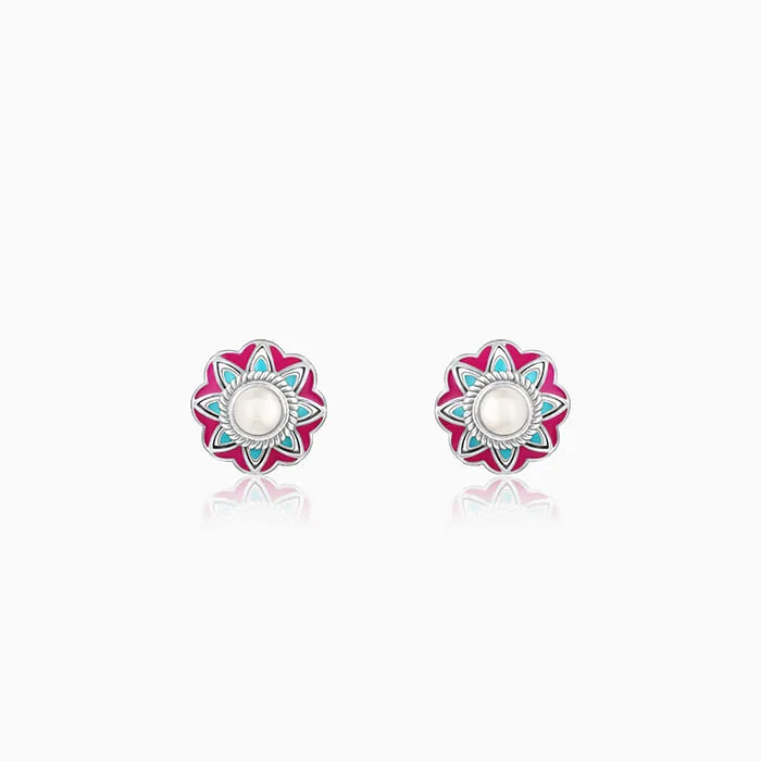 Oxidised Silver Vivid Vibe Earrings Giva