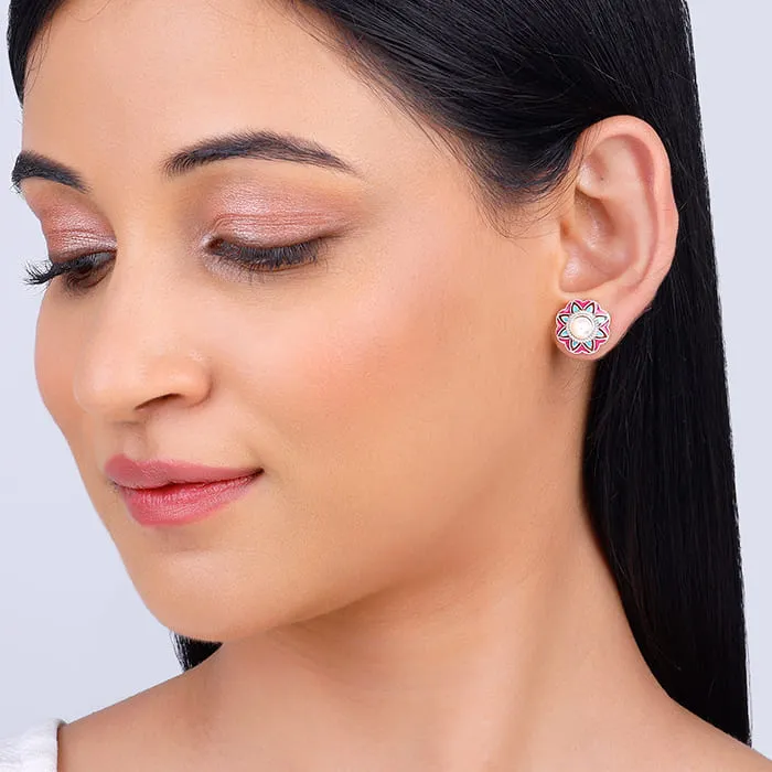 Oxidised Silver Vivid Vibe Earrings Giva