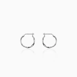 Oxidised Vintage Hoops Giva