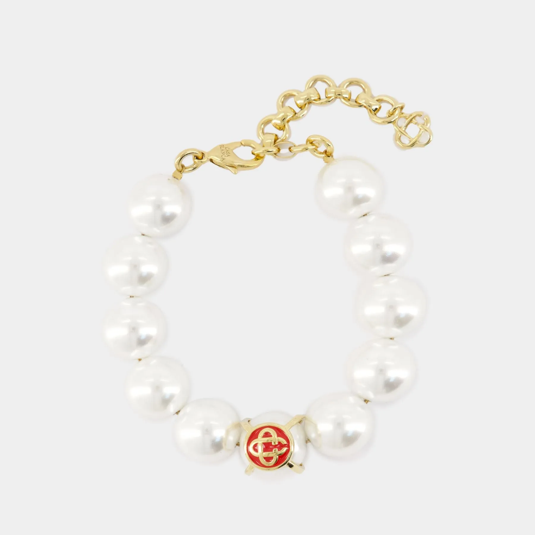 Pearl Bracelet - Casablanca - Gold - White