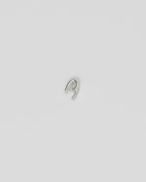 Rose Charm Silver Pendant
