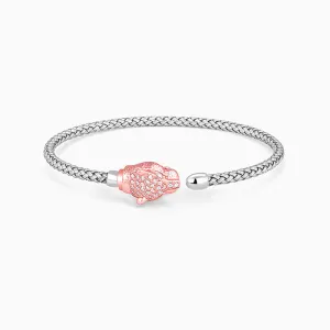 Rose Gold And Silver Gorgeous Panther Bracelet Giva