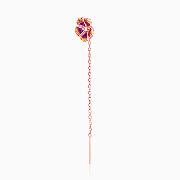 Rose Gold Bell Mallow Earrings Giva