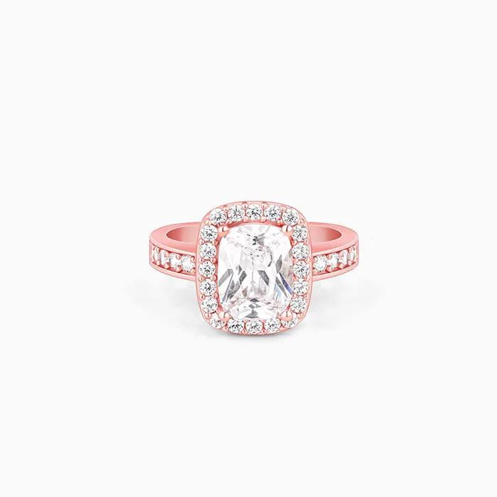 Rose Gold Classic Solitaire Ring Giva