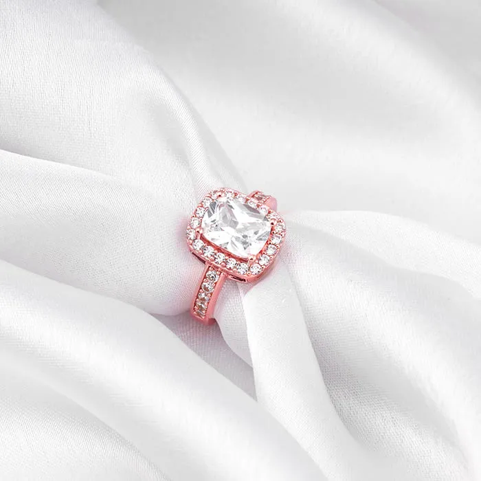 Rose Gold Classic Solitaire Ring Giva