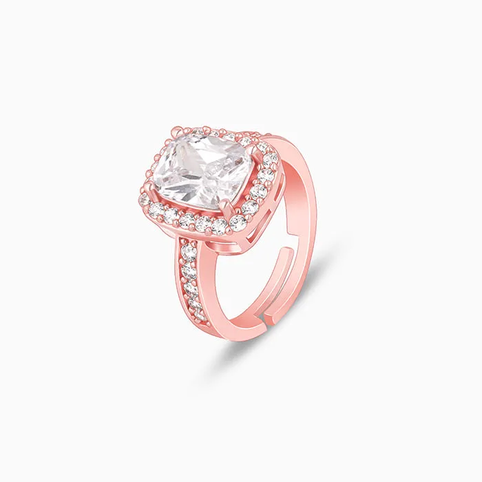 Rose Gold Classic Solitaire Ring Giva