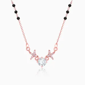 Rose Gold Dear Love Mangalsutra Giva