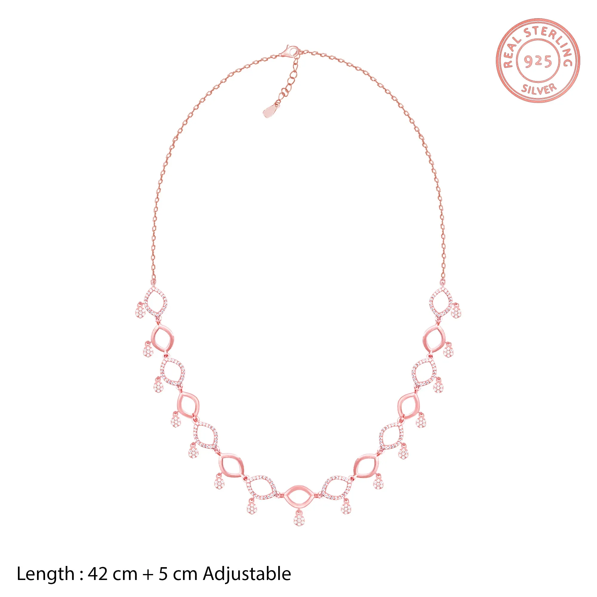 Rose Gold Duchess Necklace Giva