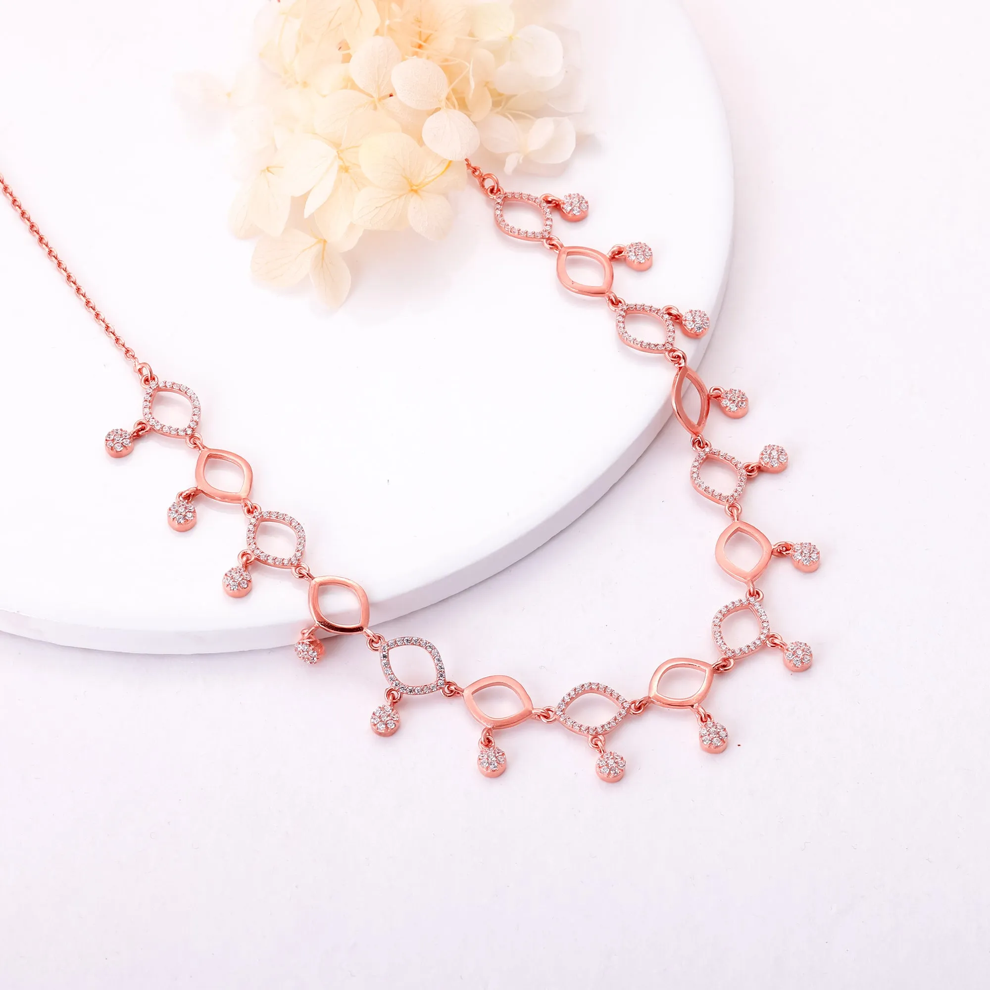 Rose Gold Duchess Necklace Giva