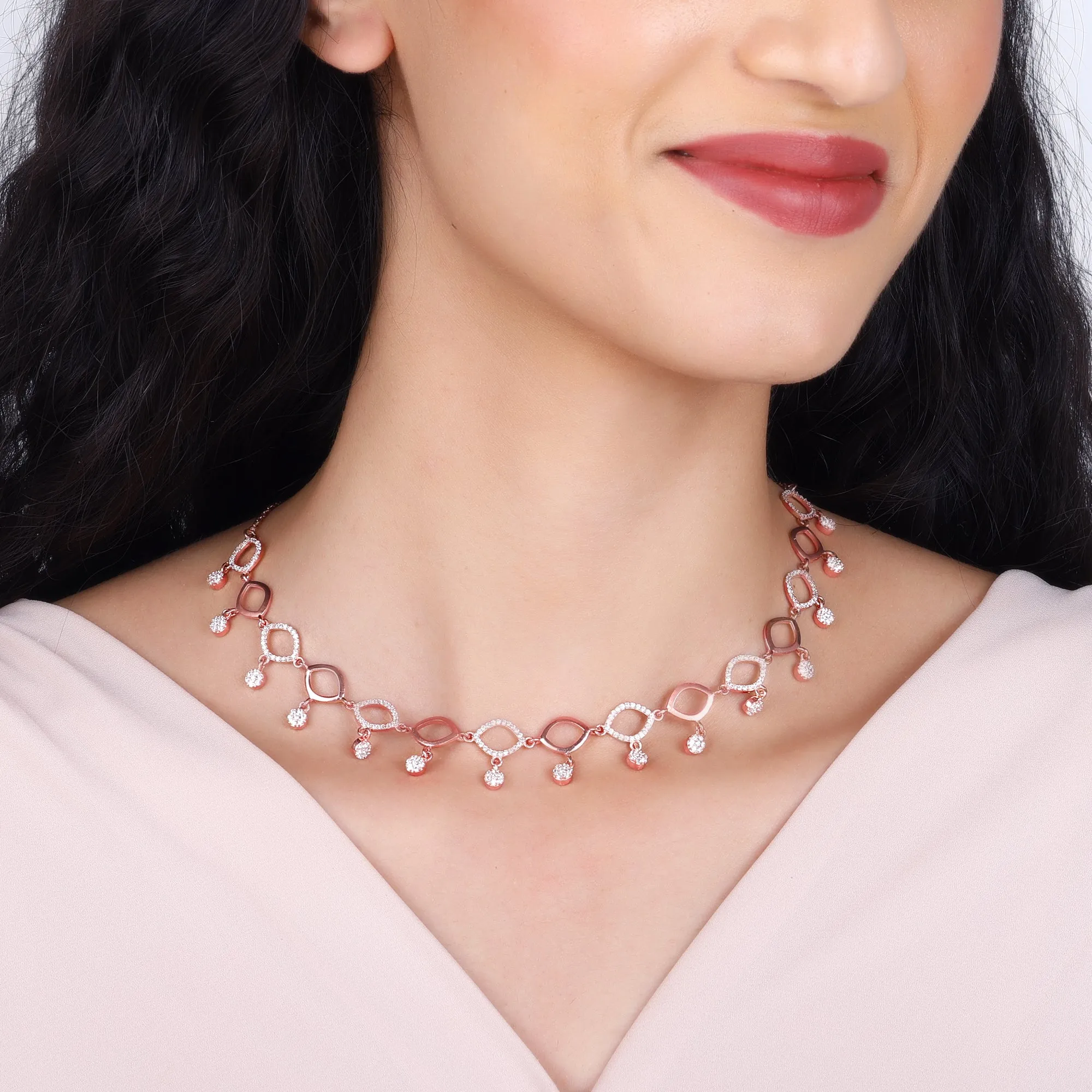 Rose Gold Duchess Necklace Giva