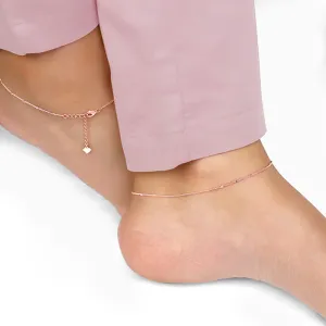 Rose Gold Express Affection Anklet Giva