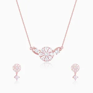 Rose Gold Floral Set Giva
