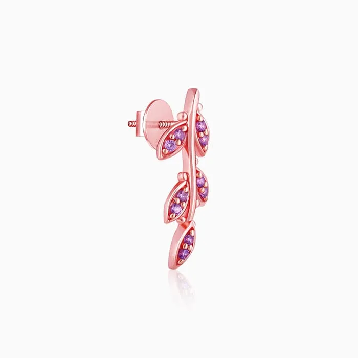 Rose Gold French Beauty Earrings Giva