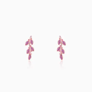 Rose Gold French Beauty Earrings Giva