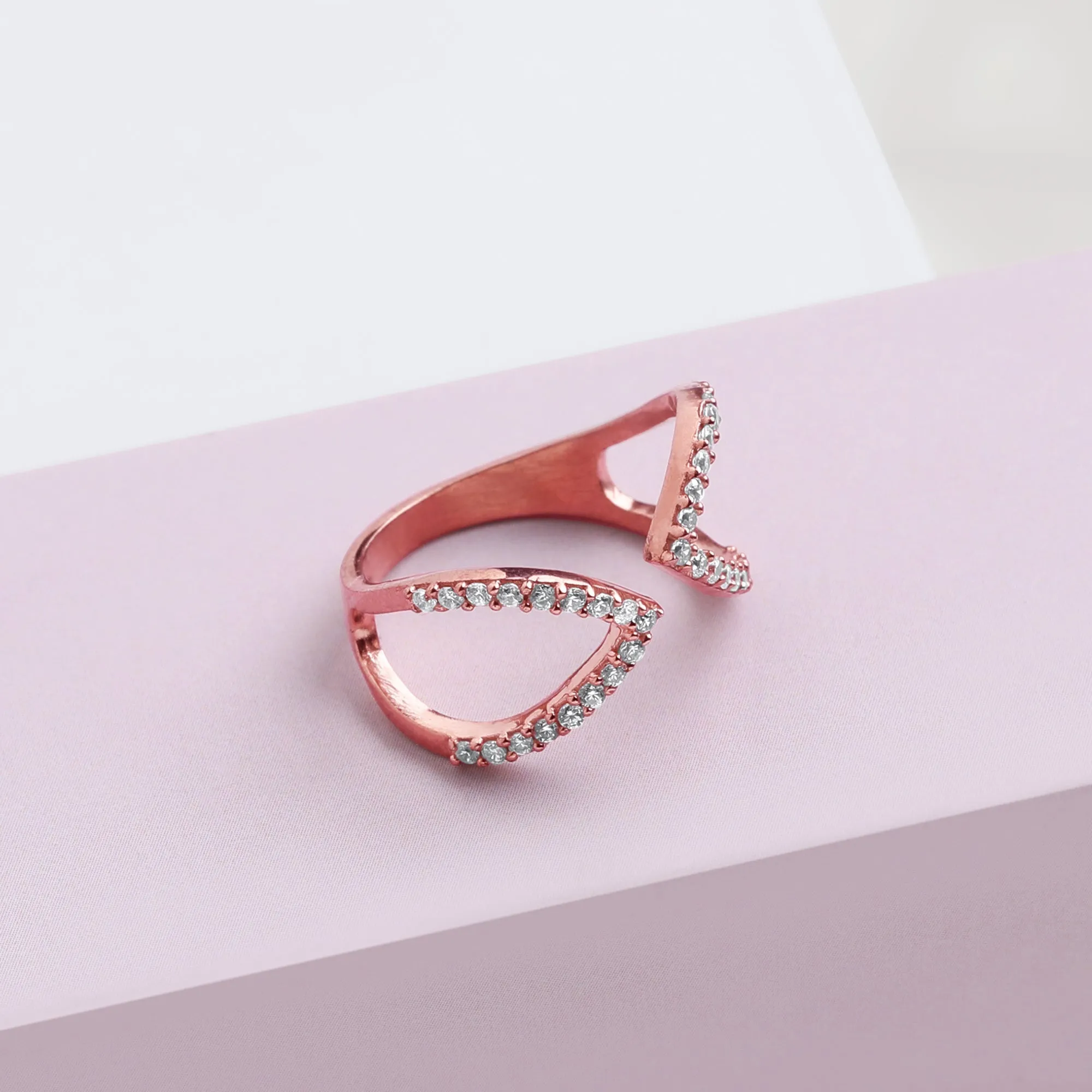 Rose Gold Heart to Heart Trio Set Giva