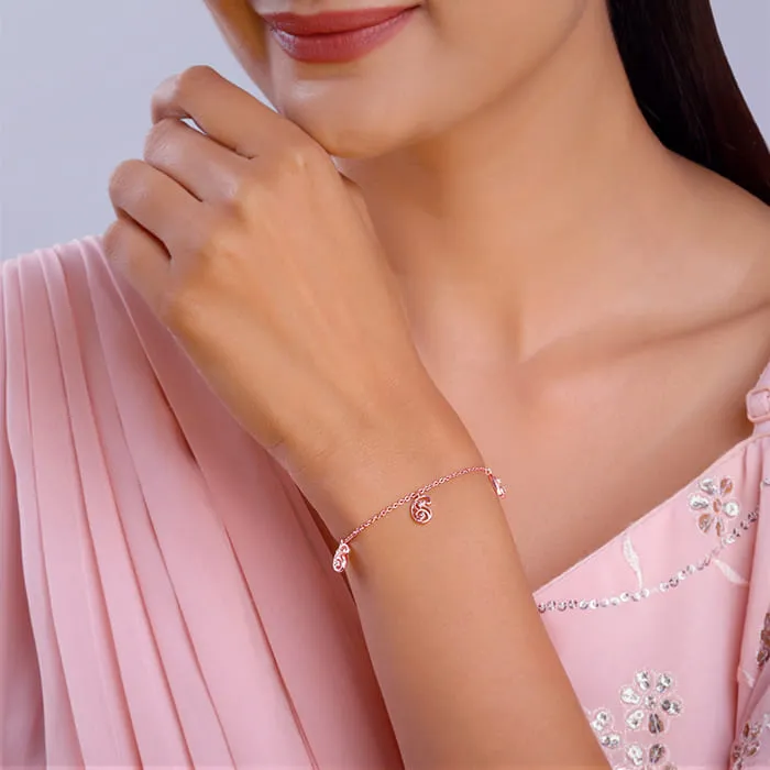 Rose Gold Komal Aamram Bracelet Giva