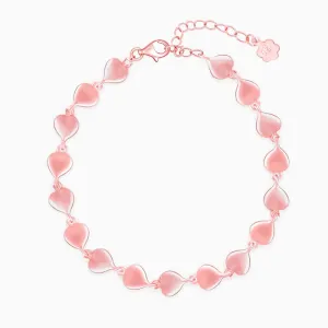 Rose Gold Love of my Life Heart Bracelet Giva