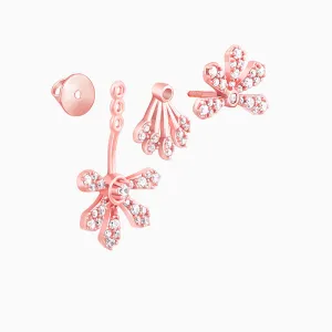 Rose Gold Melodic Musli Convertible Earrings Giva