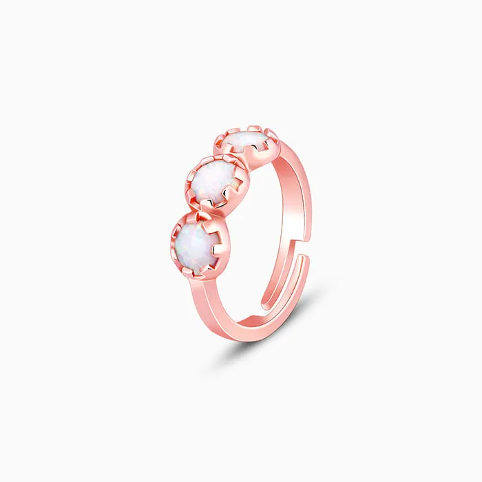 Rose Gold Moonstone Ring Giva