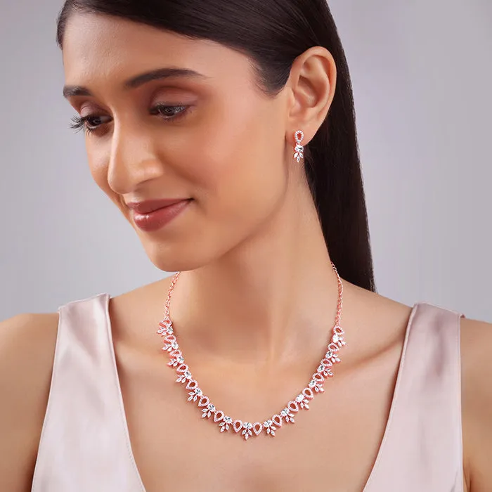 Rose Gold Petalo Set Giva