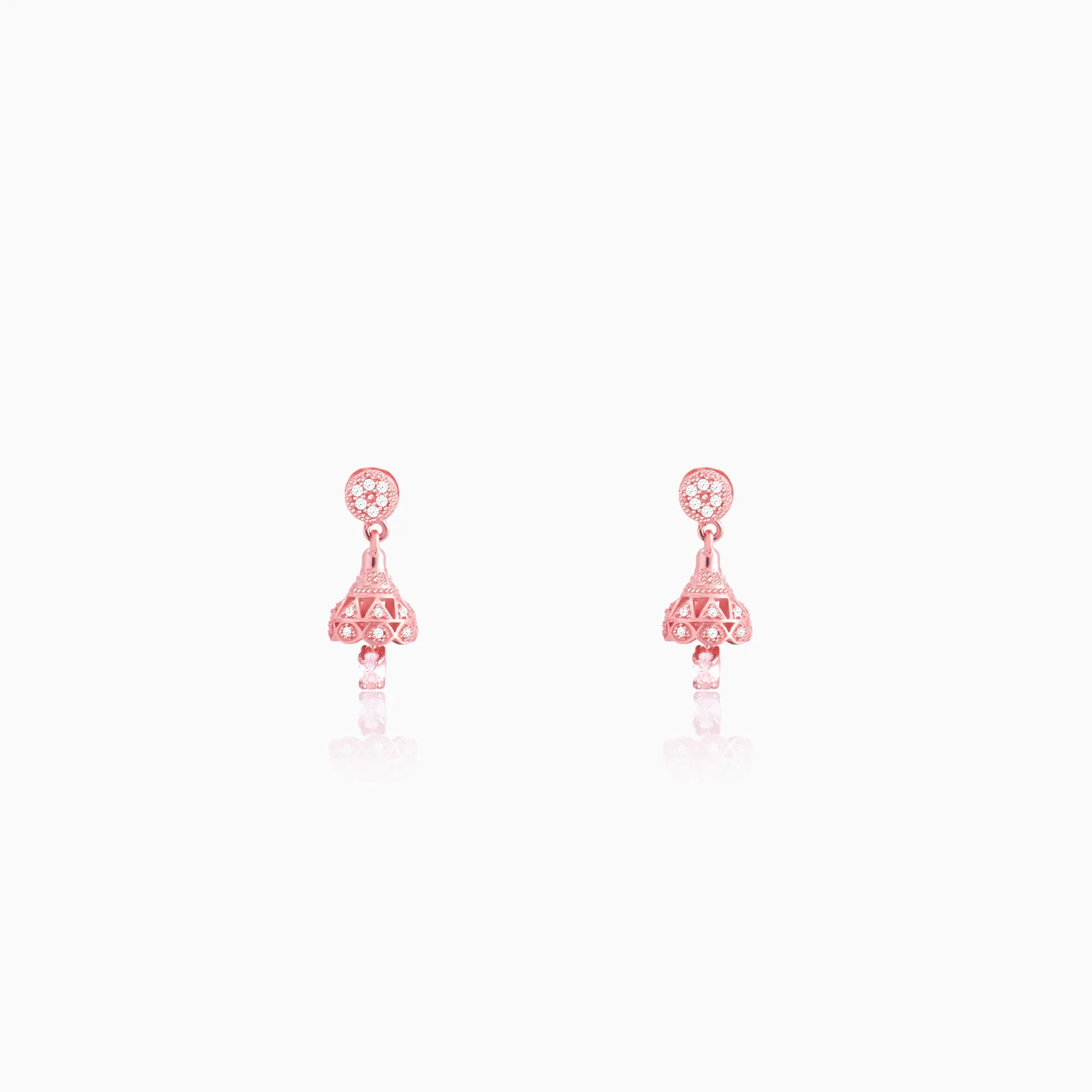 Rose Gold Pretty Little Jhumki Giva
