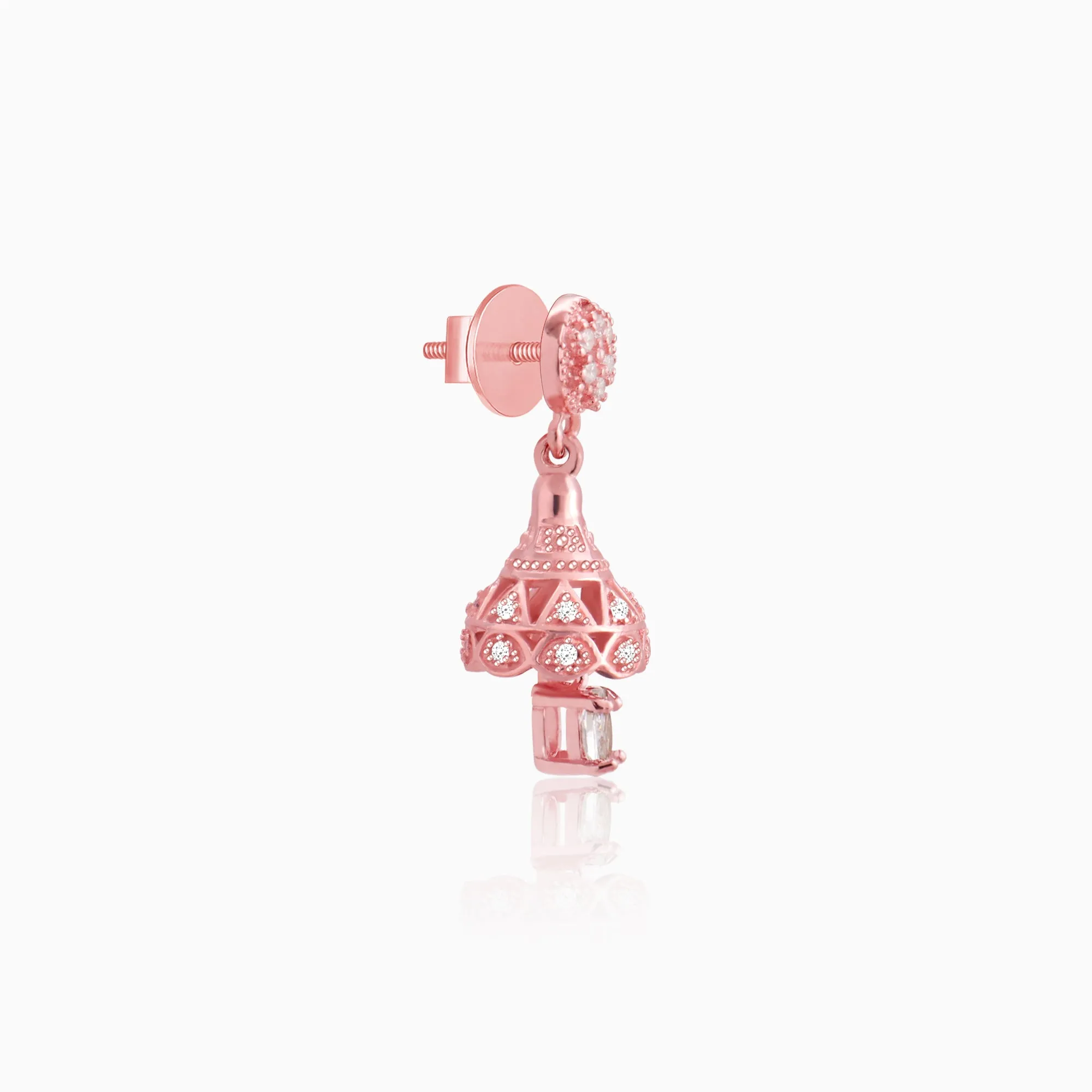 Rose Gold Pretty Little Jhumki Giva