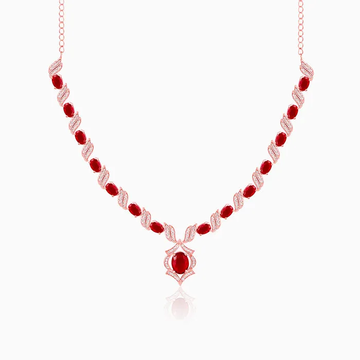 Rose Gold Pretty Woman Necklace Giva