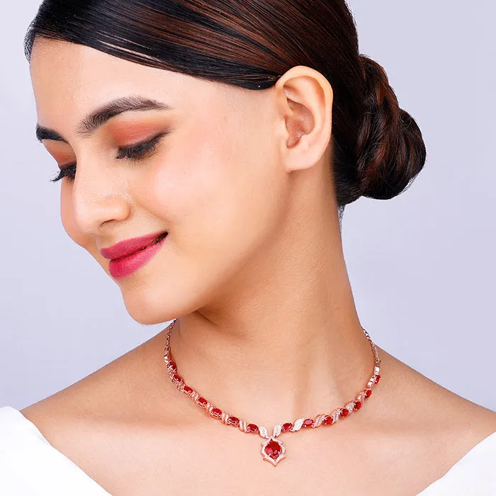 Rose Gold Pretty Woman Necklace Giva