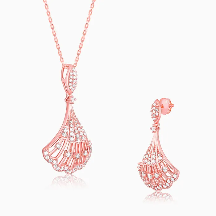 Rose Gold Seashell Set Giva