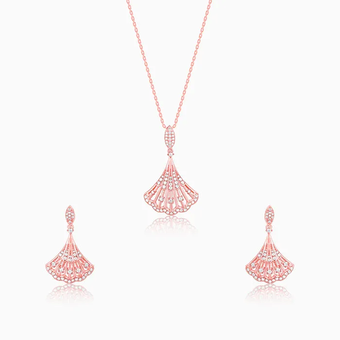 Rose Gold Seashell Set Giva