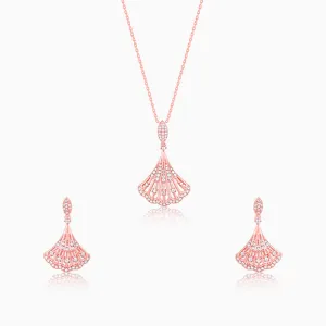 Rose Gold Seashell Set Giva