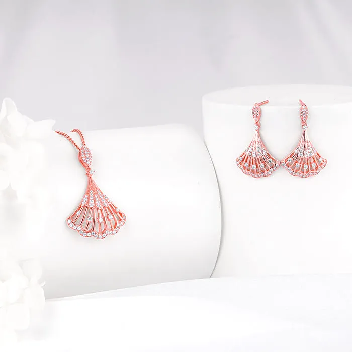 Rose Gold Seashell Set Giva
