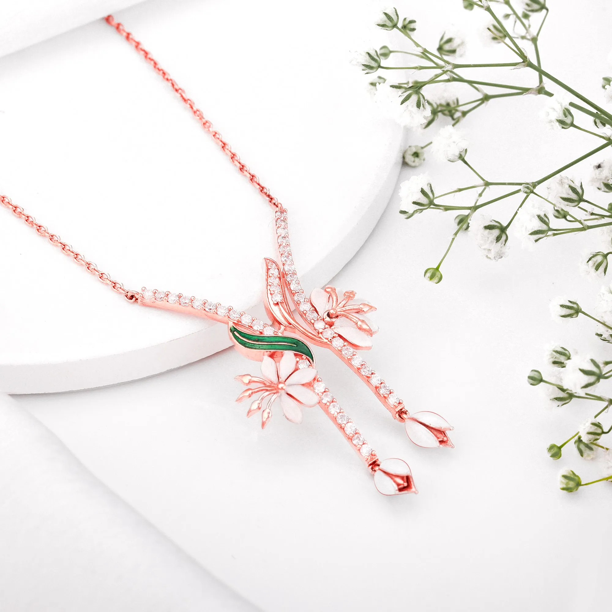 Rose Gold Snowy Safed Musli Set Giva