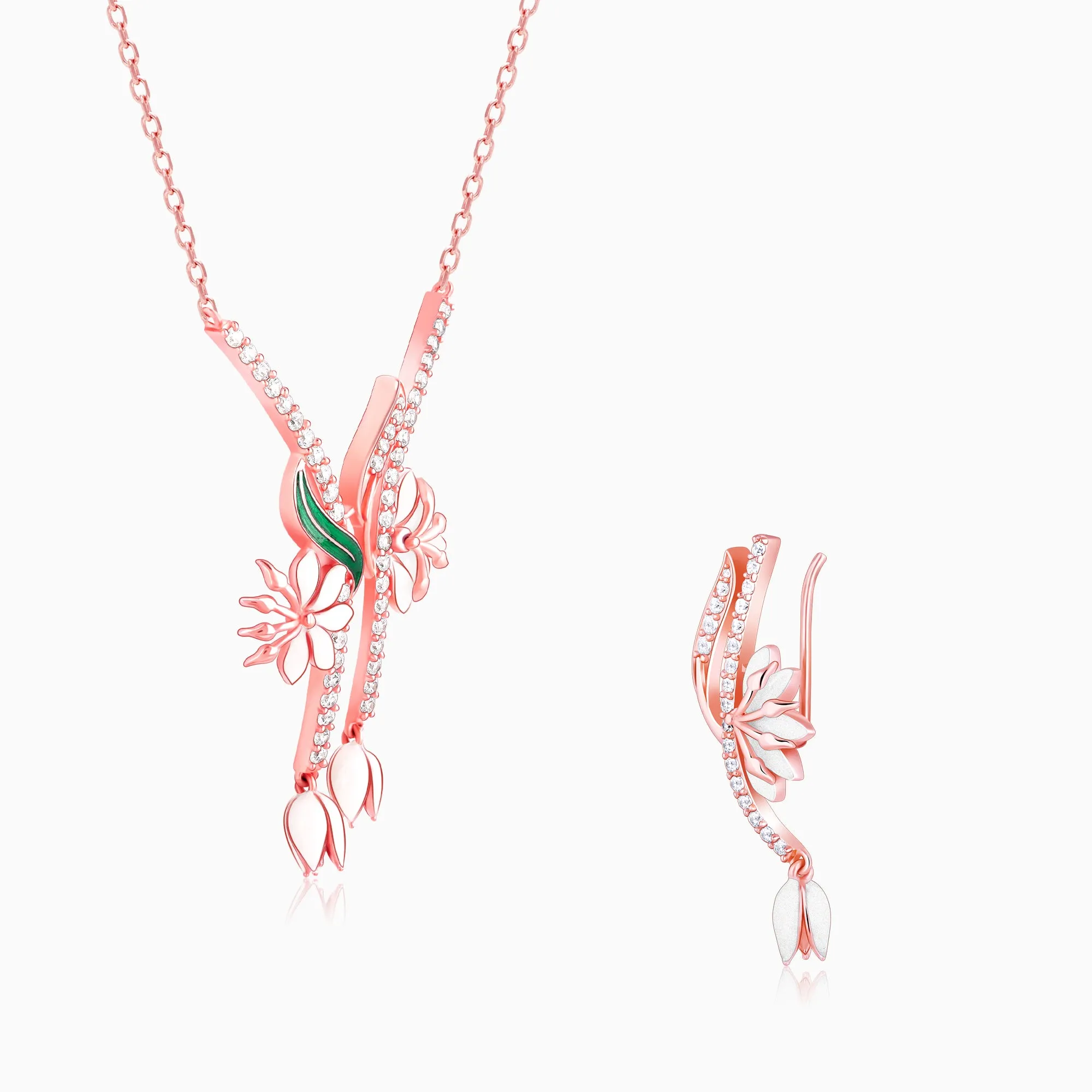 Rose Gold Snowy Safed Musli Set Giva
