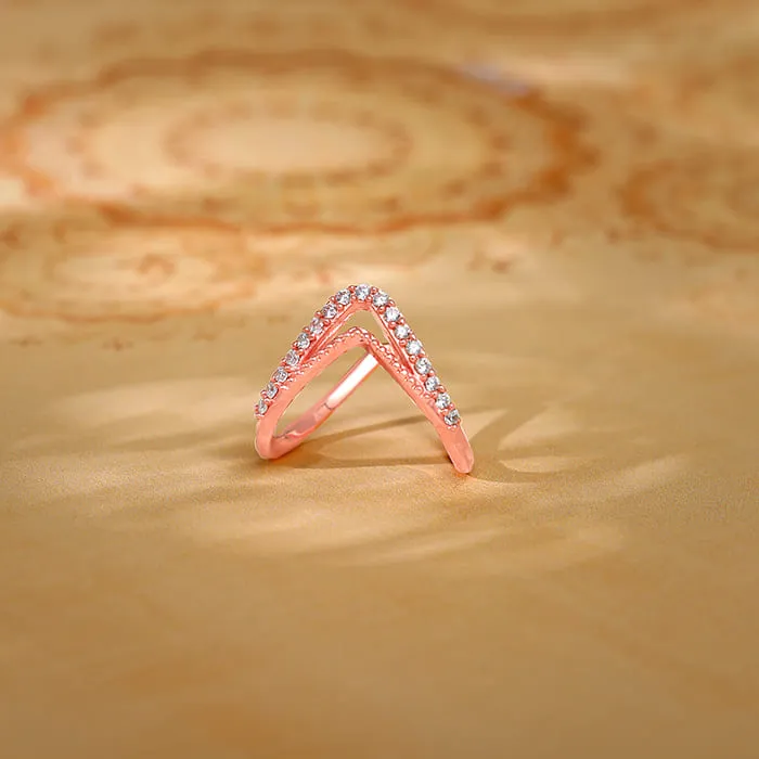 Rose Gold Sparkling Spirits Vanki Ring Giva