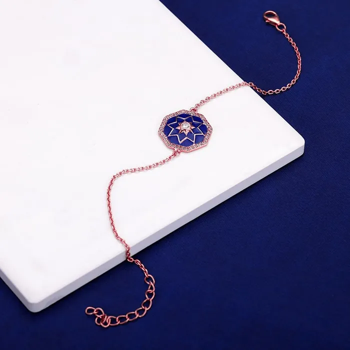 Rose Gold Taj Mosaic Bracelet Giva