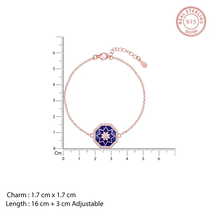 Rose Gold Taj Mosaic Bracelet Giva