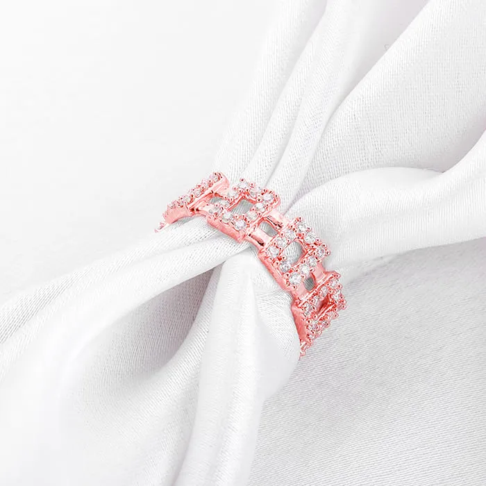 Rose Gold Together Forever Ring Giva