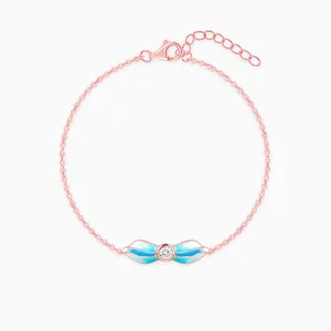Rose Gold Wing Out Bracelet Giva