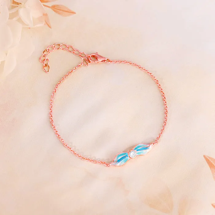 Rose Gold Wing Out Bracelet Giva